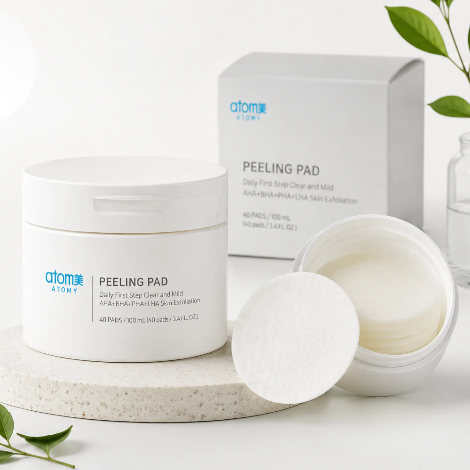 Atomy Peeling Pad – Advanced 4-in-1 Daily Exfoliating & Hydrating Treatment