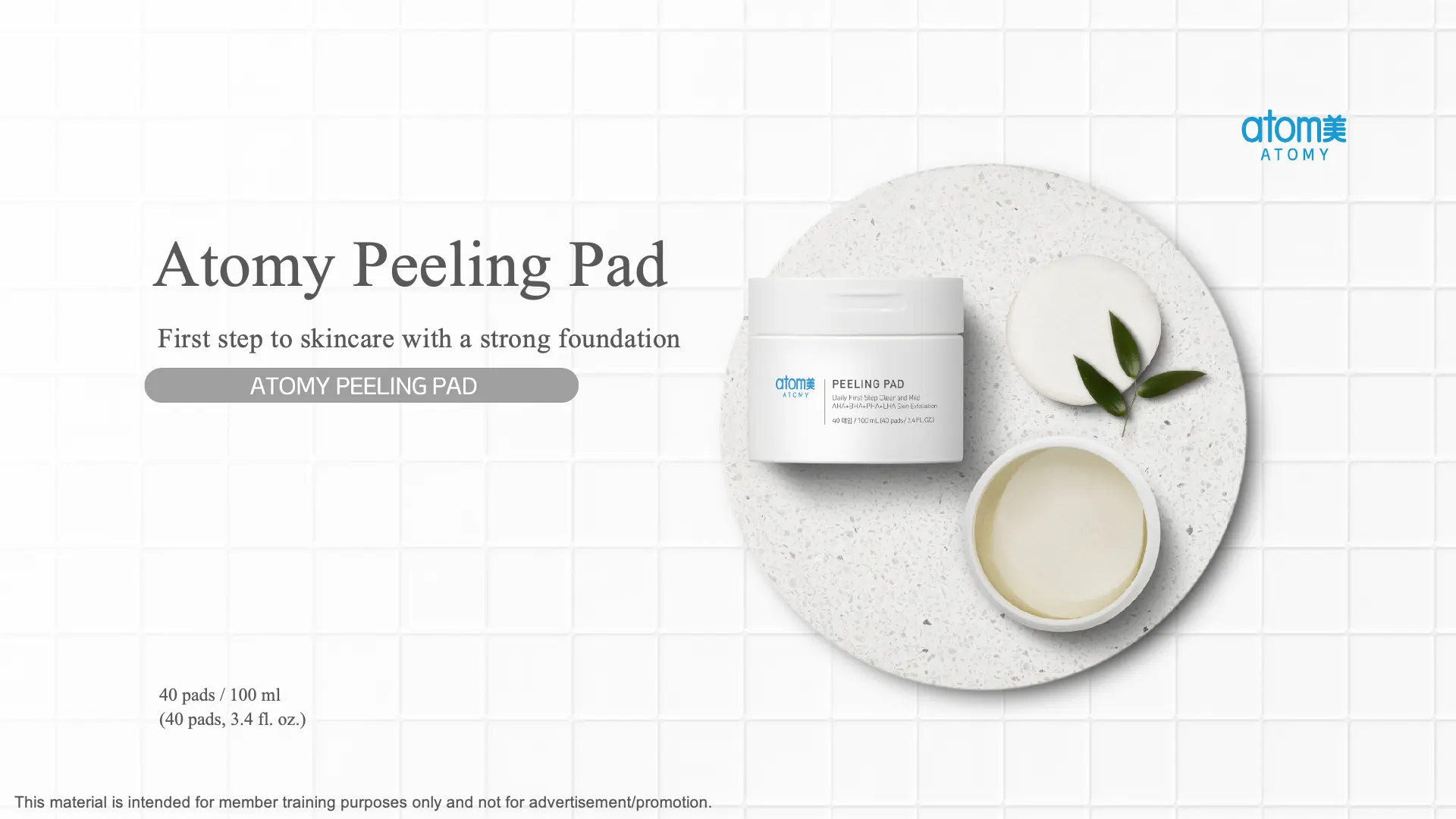 Atomy Peeling Pad – Advanced 4-in-1 Daily Exfoliating & Hydrating Treatment - Image 2