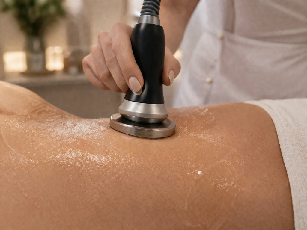 Non-invasive ultrasound fat cavitation treatment at Viva Wellness Chermside Brisbane
