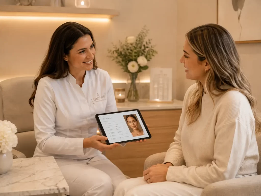 Complimentary personalized skin and body consultation at Viva Wellness Chermside Brisbane